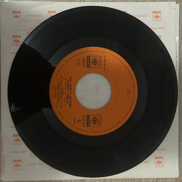 Pink Floyd: Not Now John (Obscured Version) / The Hero's Return Parts I And II (Japan 1st press 7'') 07SP-647