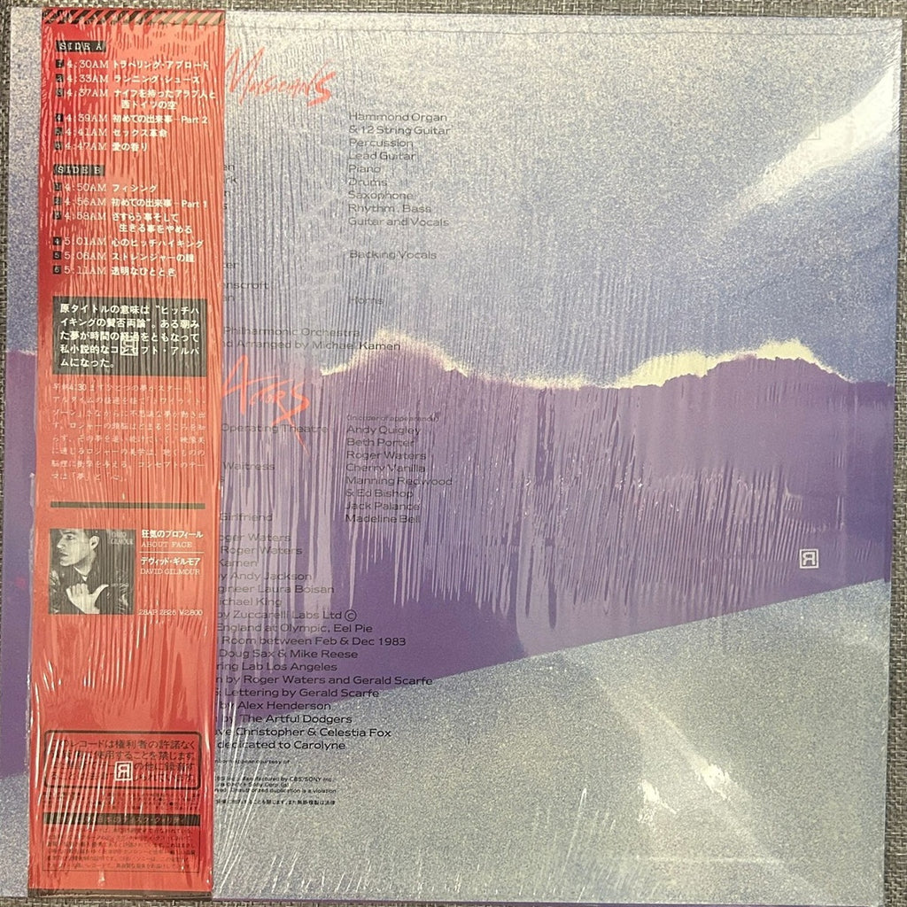 Roger Waters, The Pros And Cons Of Hitch Hiking (Japan 1st press LP) with OBI 28AP-2875