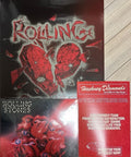 The Rolling Stones, Hackney Diamonds (Blue Wax LP) with poster and promo flyer 	554-645-9