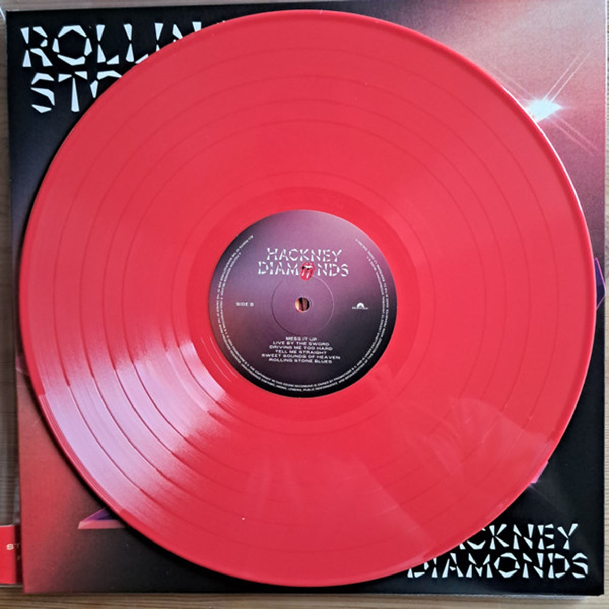 The Rolling Stones, Hackney Diamonds (Limited Edition RS No.9 Carnaby Red Wax) 558 083-9