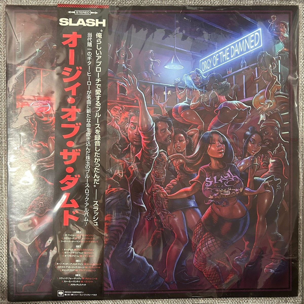 Slash, Orgy of The Damned (Japan Limited Edition 1,000 copies 2LP) with OBI	GIBR000	71