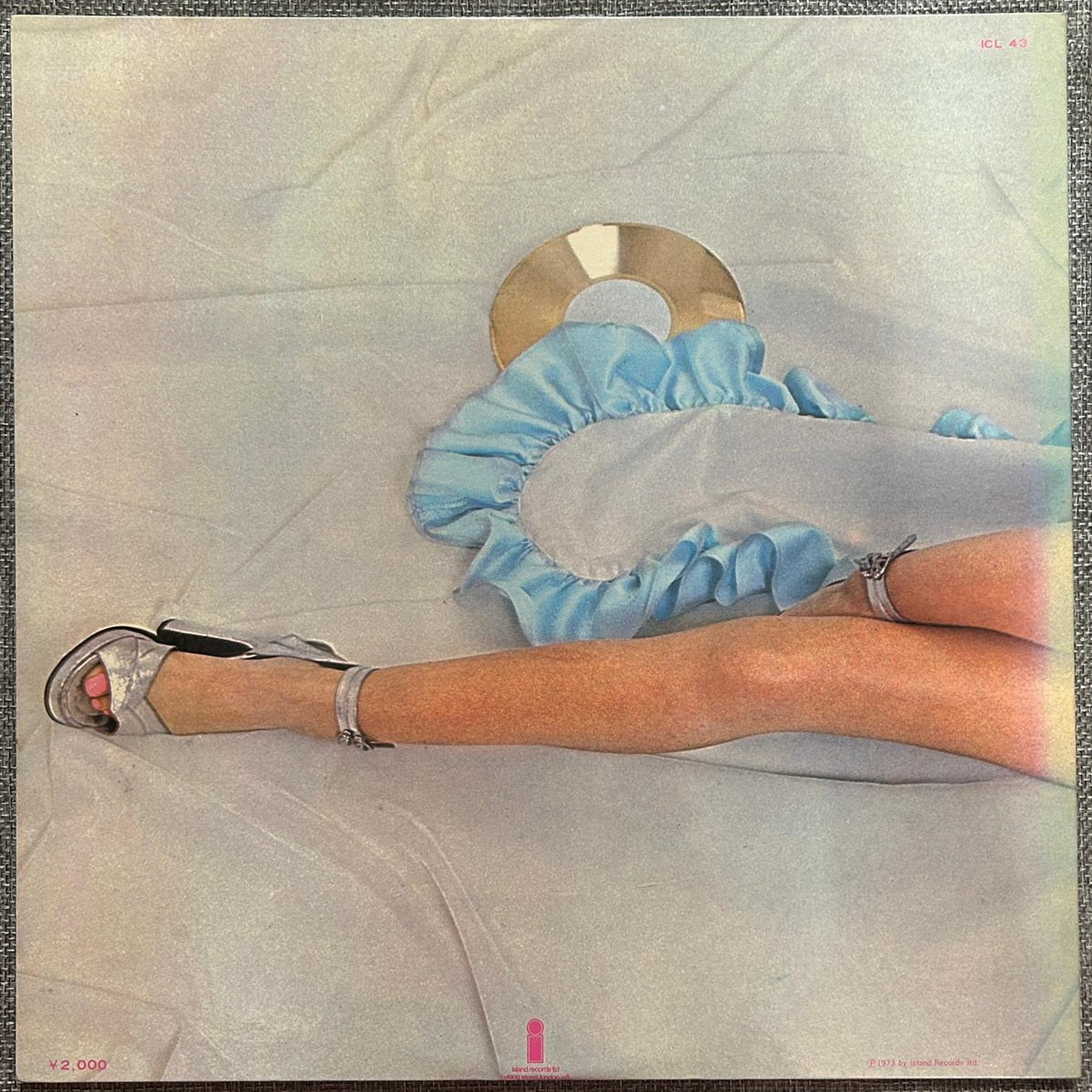 Roxy Music, Roxy Music (Japan press promo 見本盤 stamp label LP) with OBI and inserts ICL-43