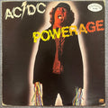 AC/DC, Powerage (Japan 1st press promo 見本盤 white label LP) NO OBI P-10533A
