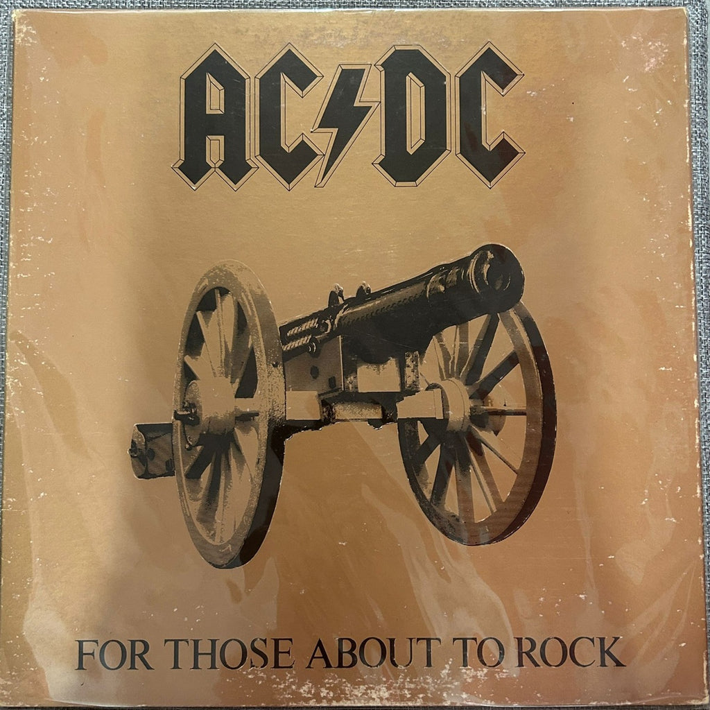 AC/DC, For Those About To Rock (We Salute You) (Japan 1st LP) NO OBI P-11068A