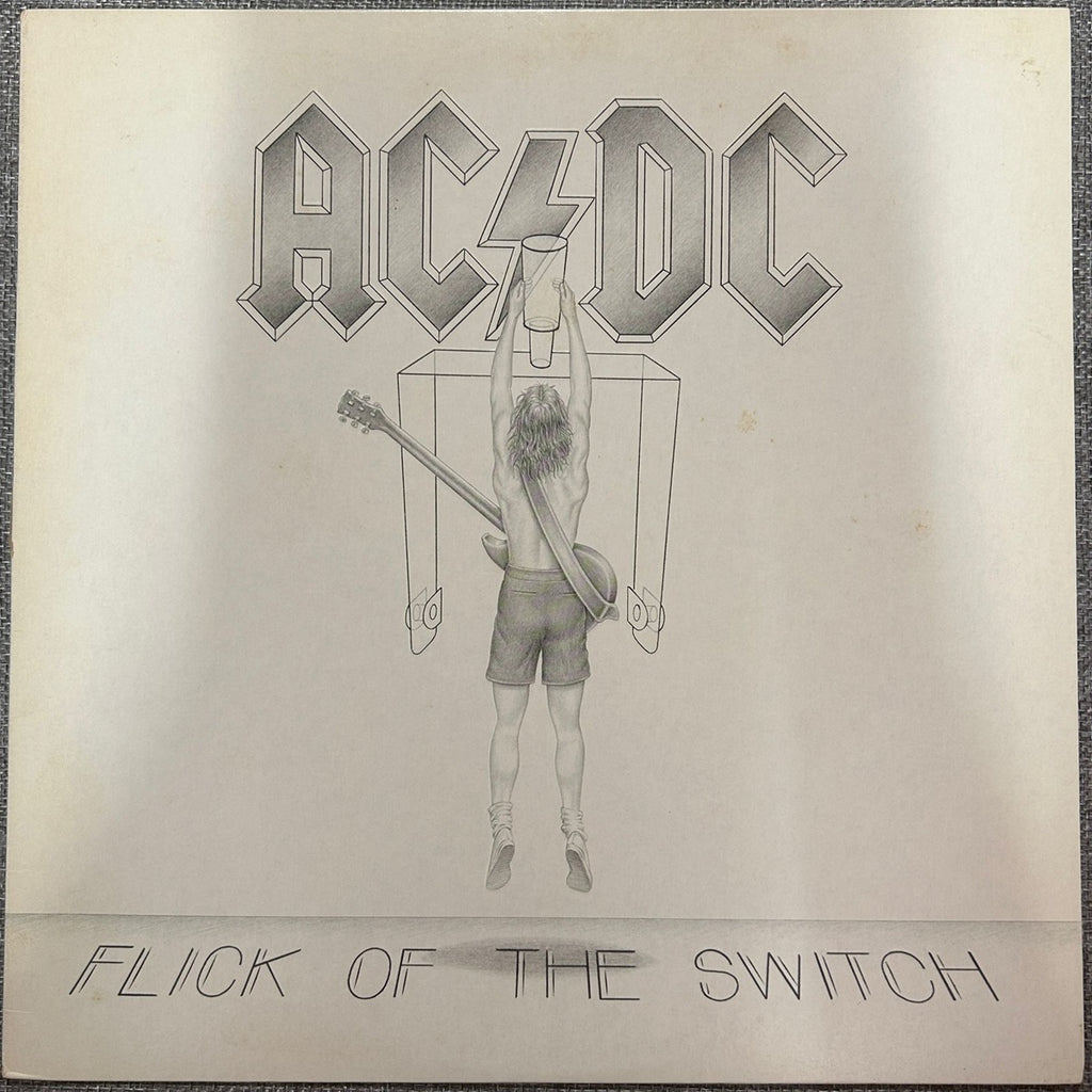 AC/DC, Flick Of The Switch (Japan 1st press LP) NO OBI P-11399