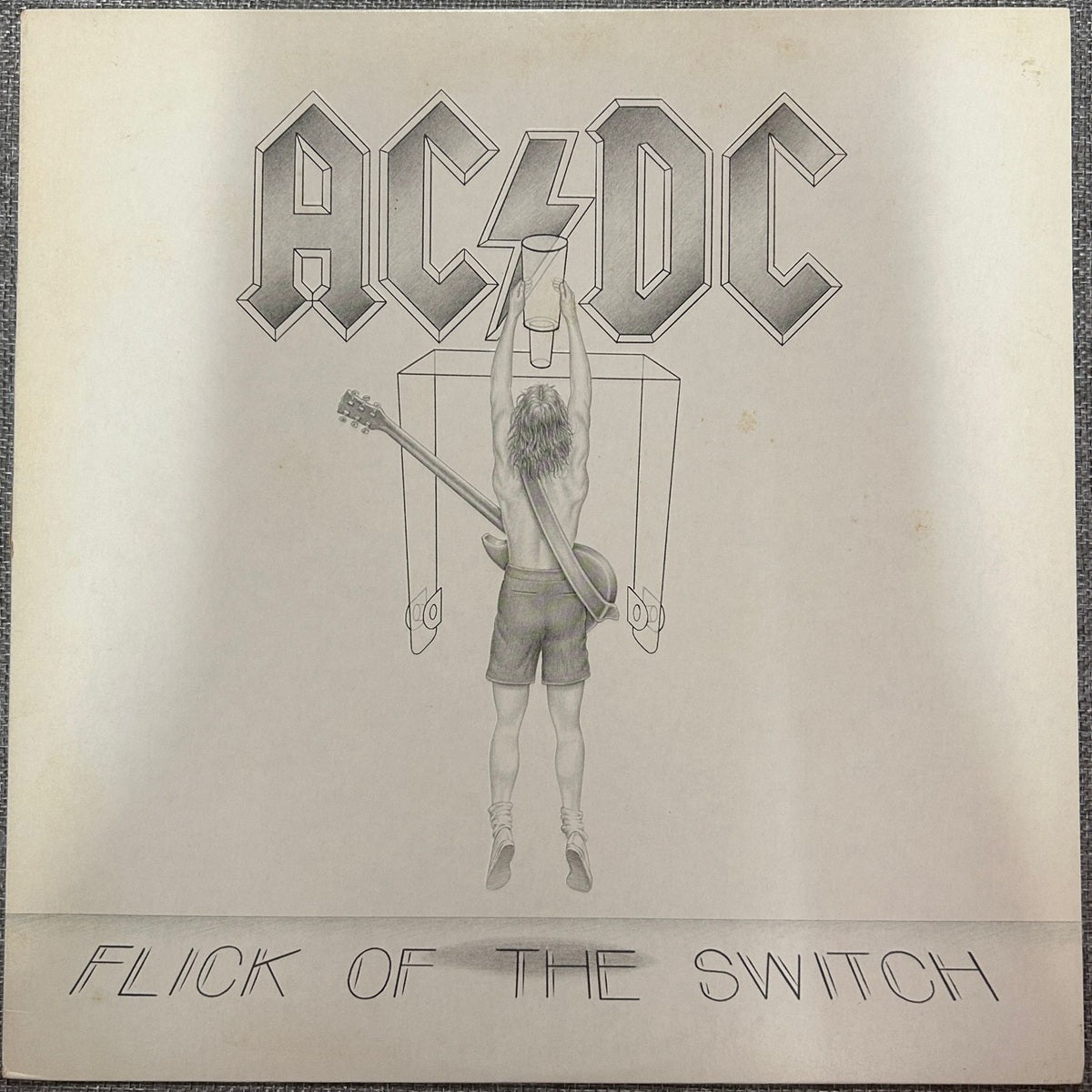 AC/DC, Flick Of The Switch (Japan 1st press LP) NO OBI P-11399