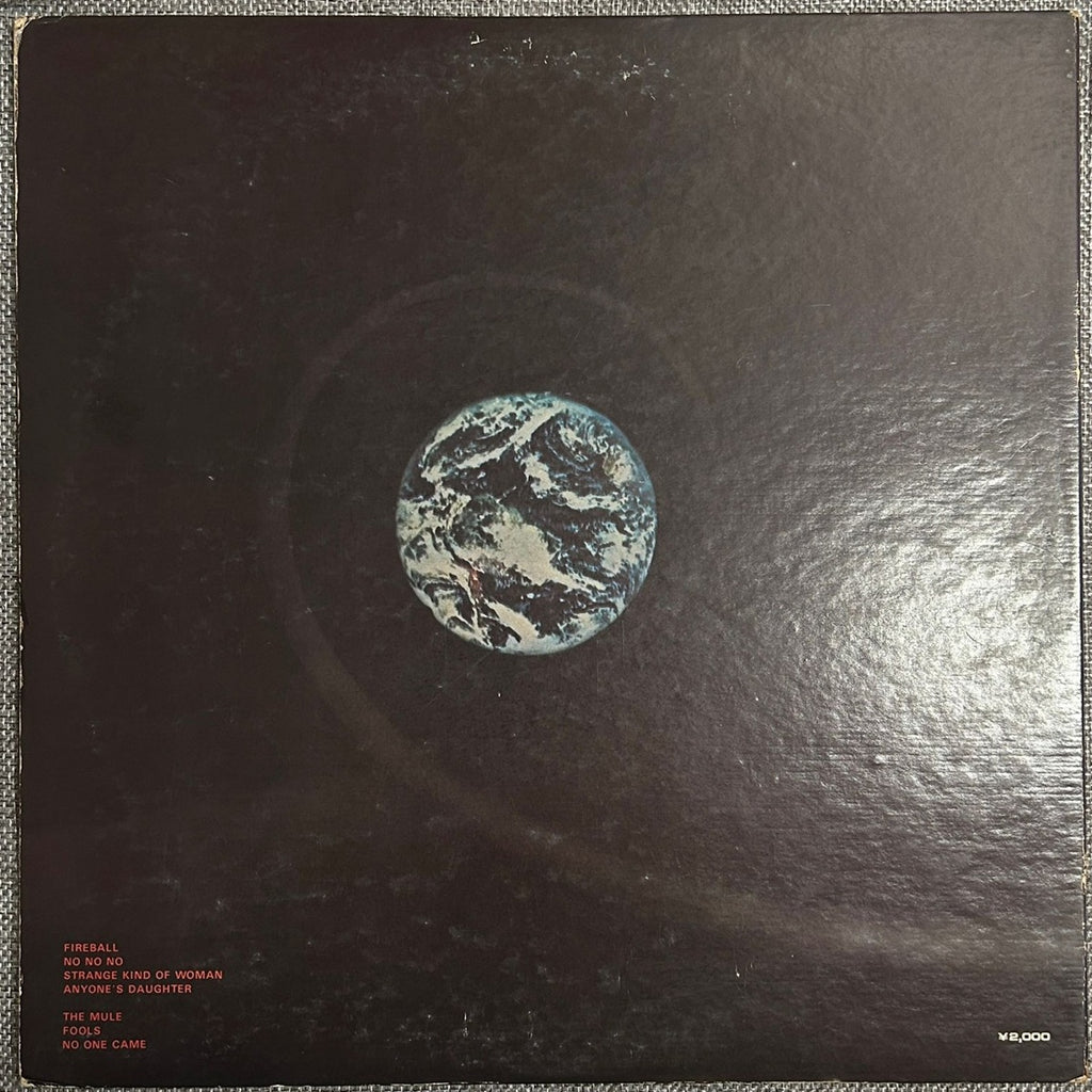 Deep Purple, Fireball (Japan 1st press Green Label LP) with ¥2,000 OBI P-8092W