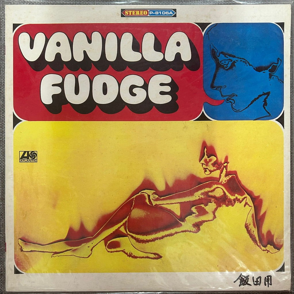 Vanilla Fudge, Vanilla Fudge (Japan 2nd issue promo 見本盤 blue label LP) NO OBI P-8106A