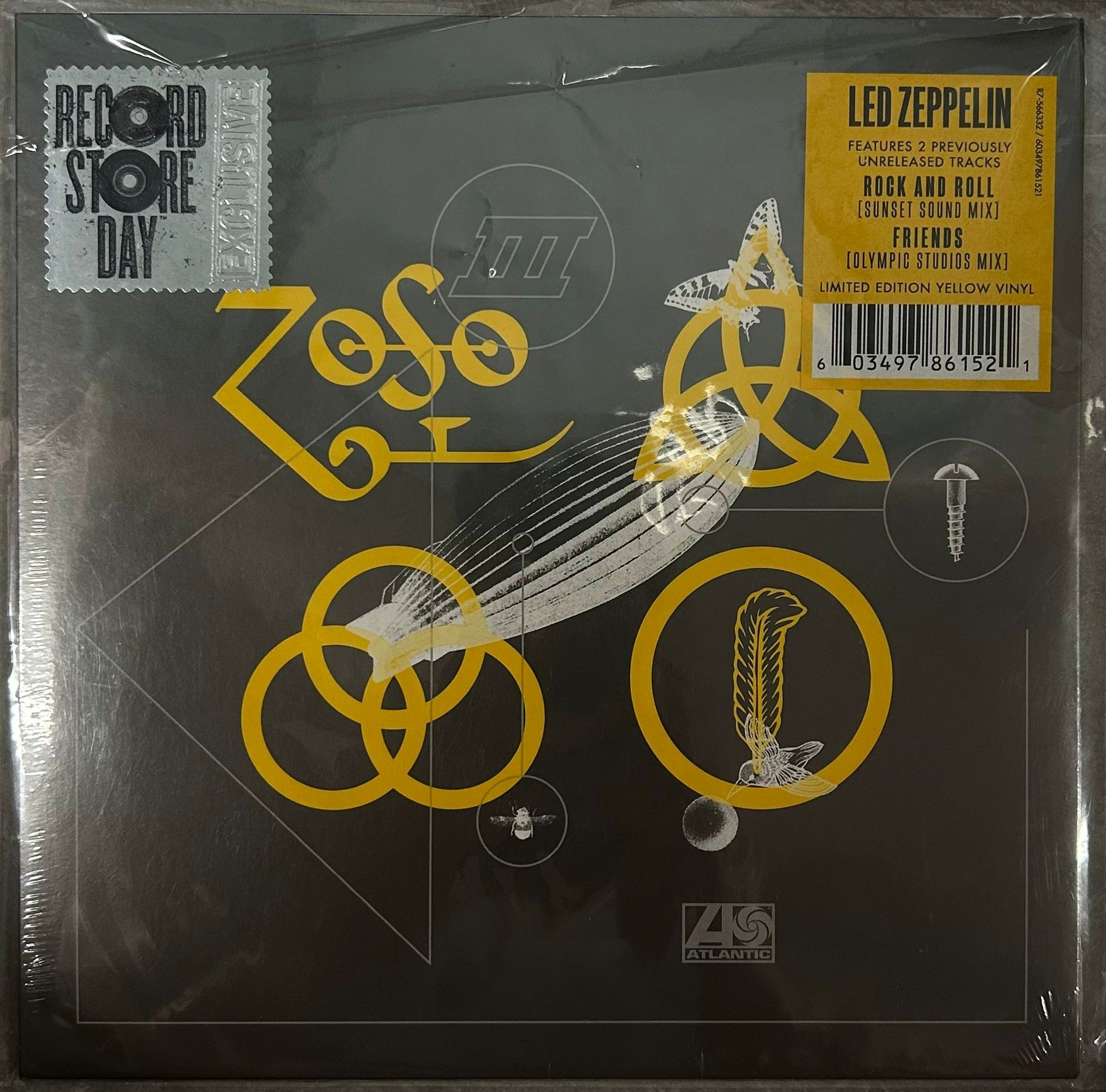 Led Zeppelin: Rock And Roll (Sunset Sound Mix) / Friends (Olympic Studios Mix 7'') R7-566332