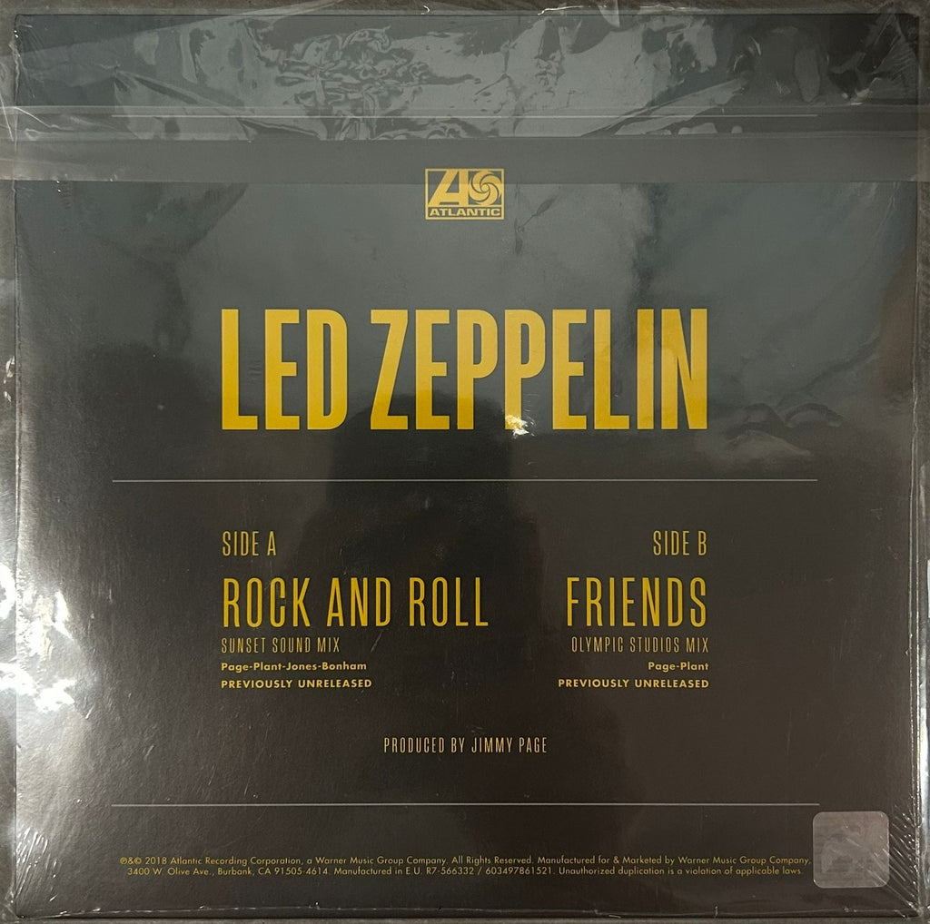 Led Zeppelin: Rock And Roll (Sunset Sound Mix) / Friends (Olympic Studios Mix 7'') R7-566332
