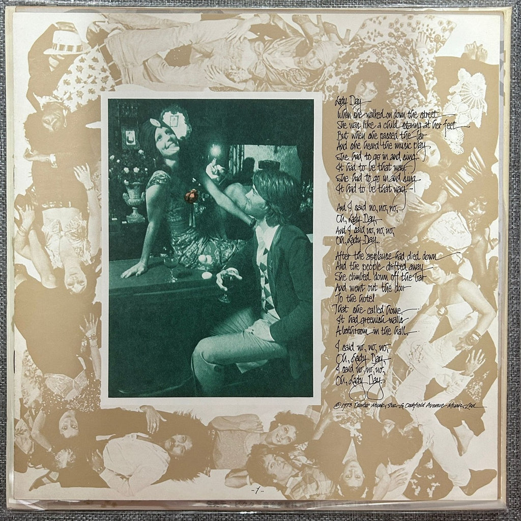 Lou Reed, Berlin (Japan promo 見本盤 white label LP) no OBI RCA-6181
