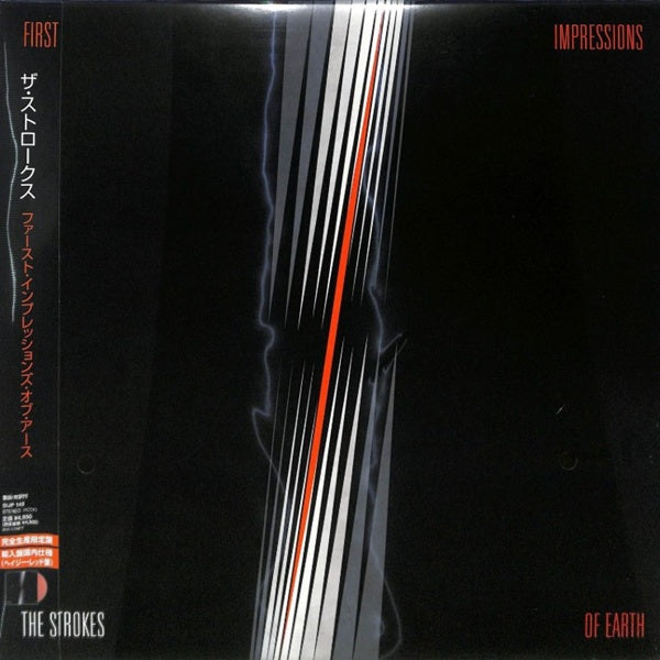 The Strokes, First Impresions Of Earth (Japan Limited Edition Red Wax LP) with OBI SIJP-149