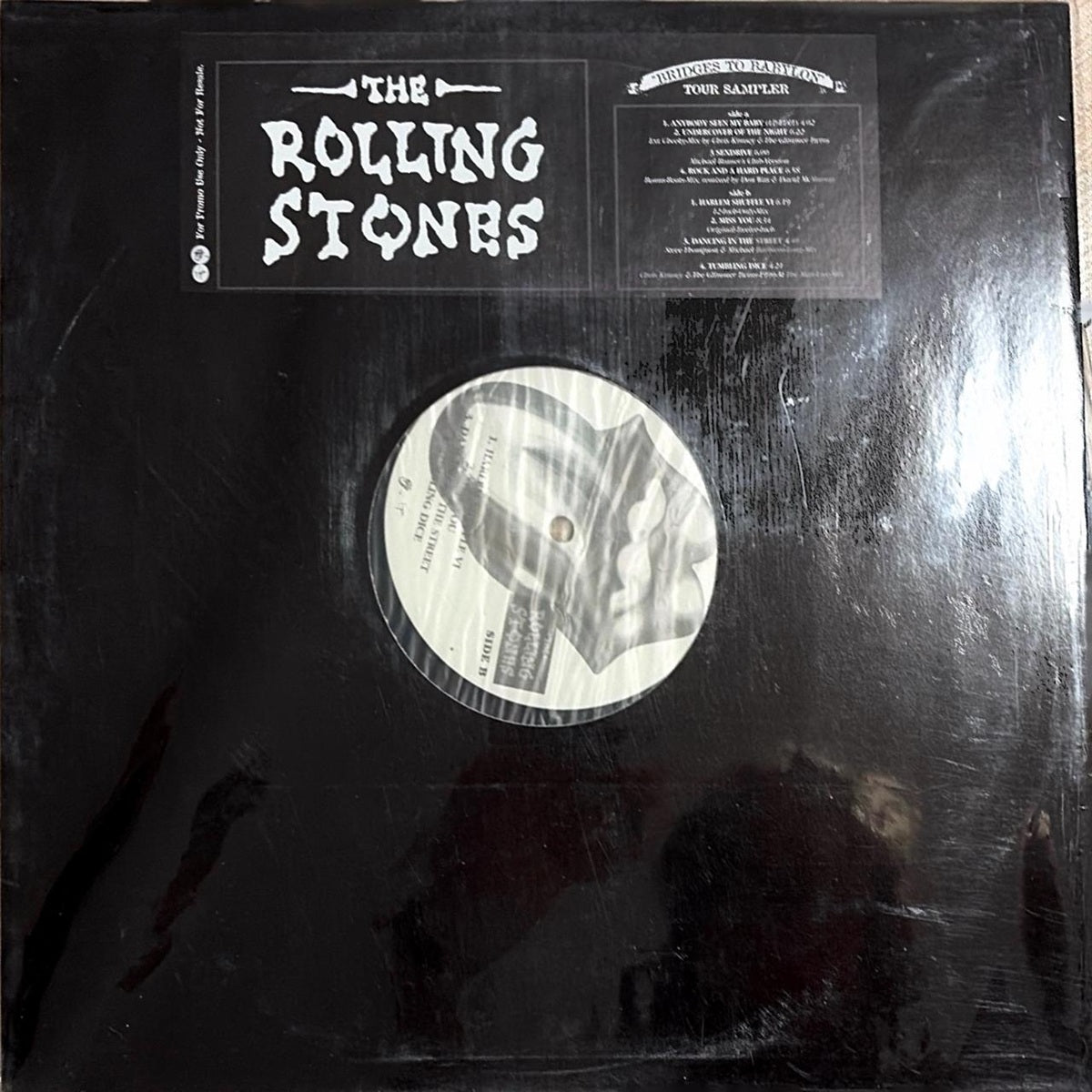 The Rolling Stones, Bridges To Babylon Tour Sampler Virgin Records Promo 12''