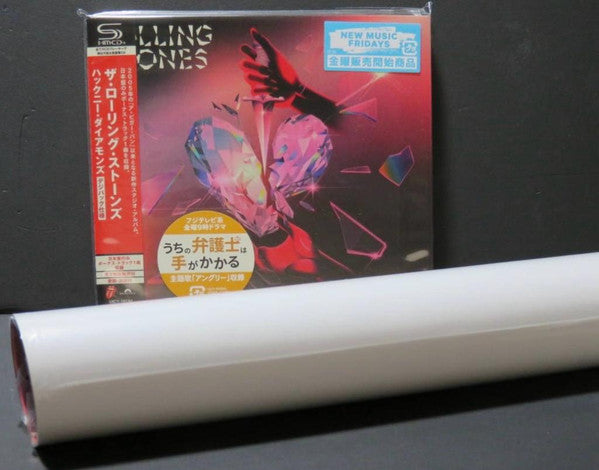 The Rolling Stones, Hackney Diamonds (Japan DigiPack SHM CD) with OBI & Poster UICY-16194