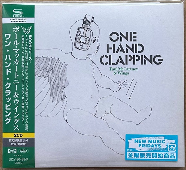 Paul McCartney and Wings, One Hand Clapping (Japan Mini LP 2 SHM CD) with OBI UICY-80488/9